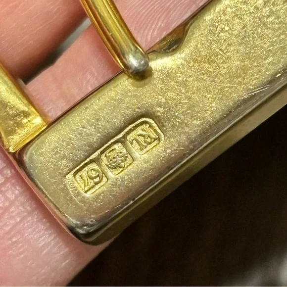 Ralph Lauren leather brass buckle medium - Picture 3 of 9